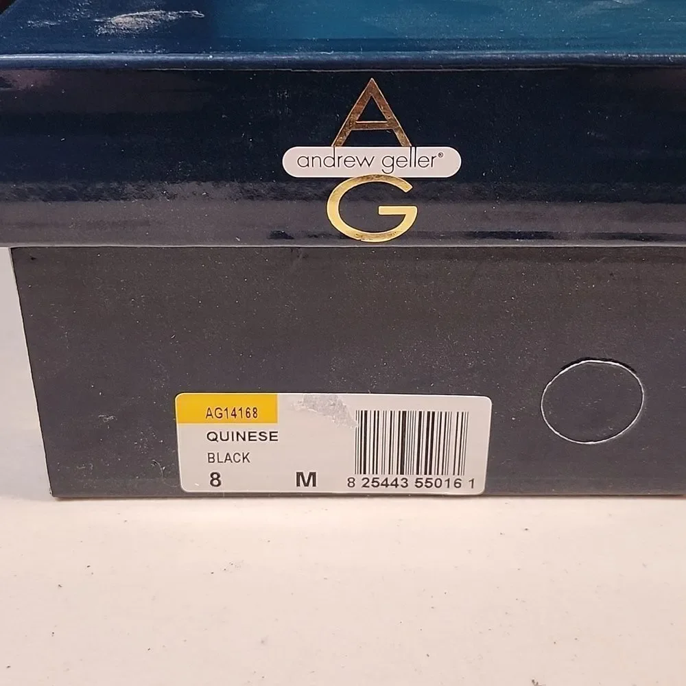 Andrew Geller Quinese Women's 8 Patent Leather Wedge - New